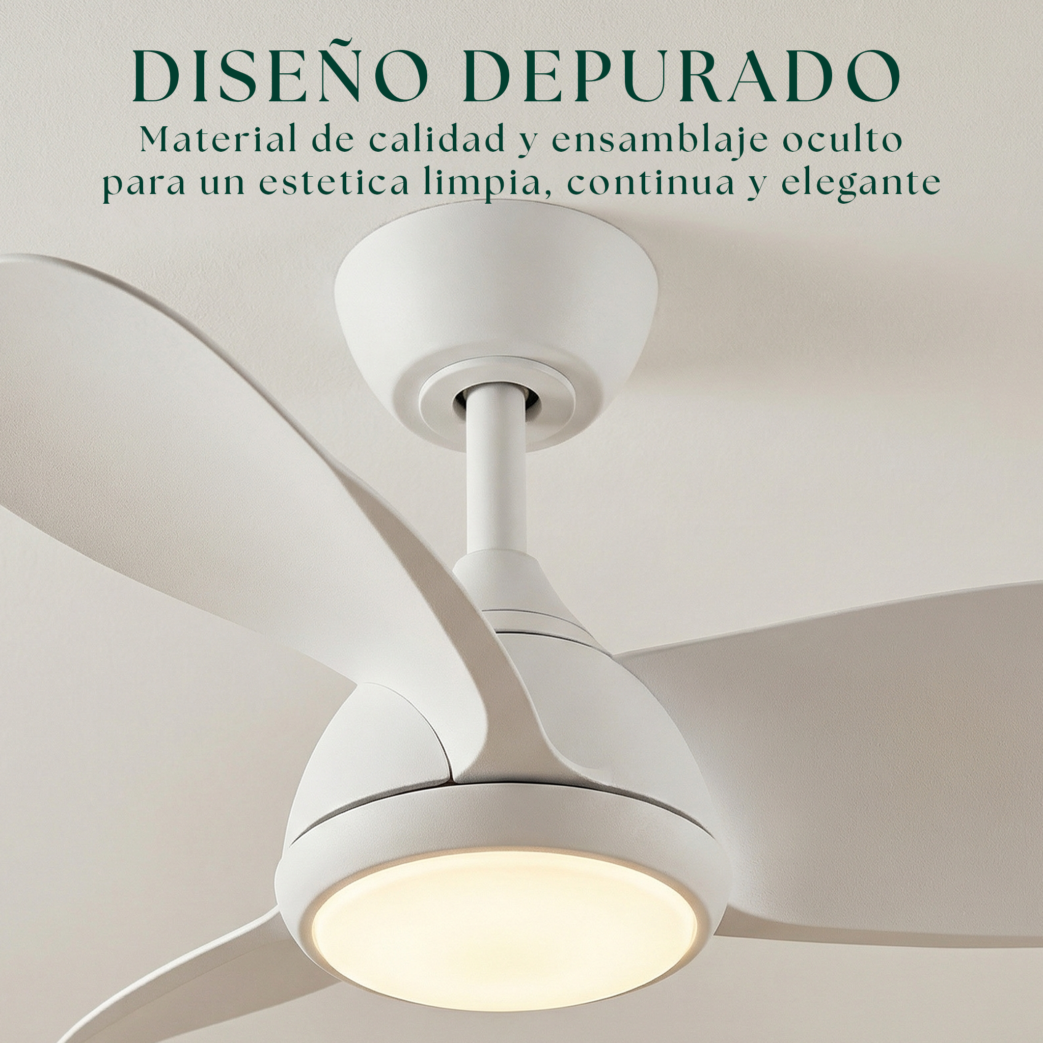 Veleo 60 cm Ceiling Fan (<8 m²) – 3 ABS Blades