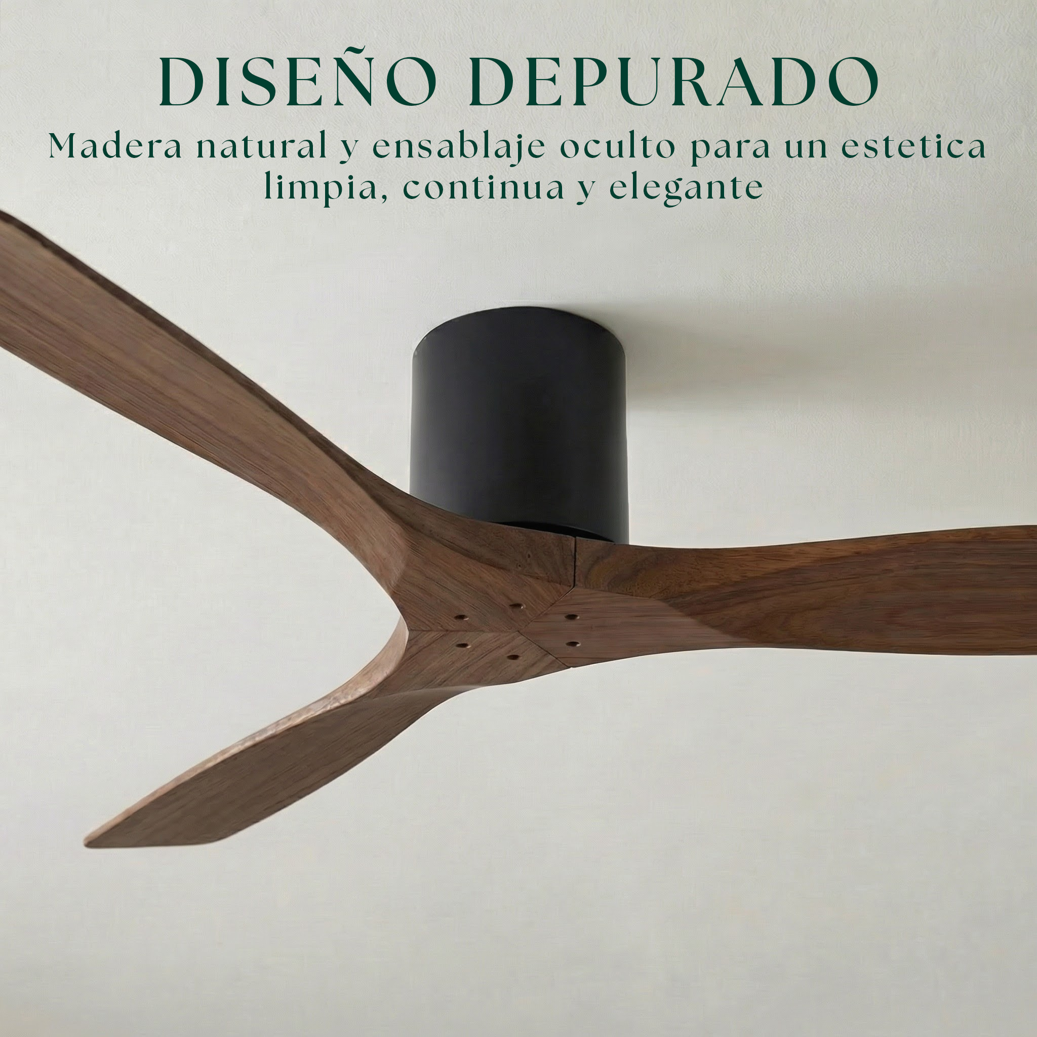 Etoile Wooden Ceiling Fan 132 cm & 112 cm