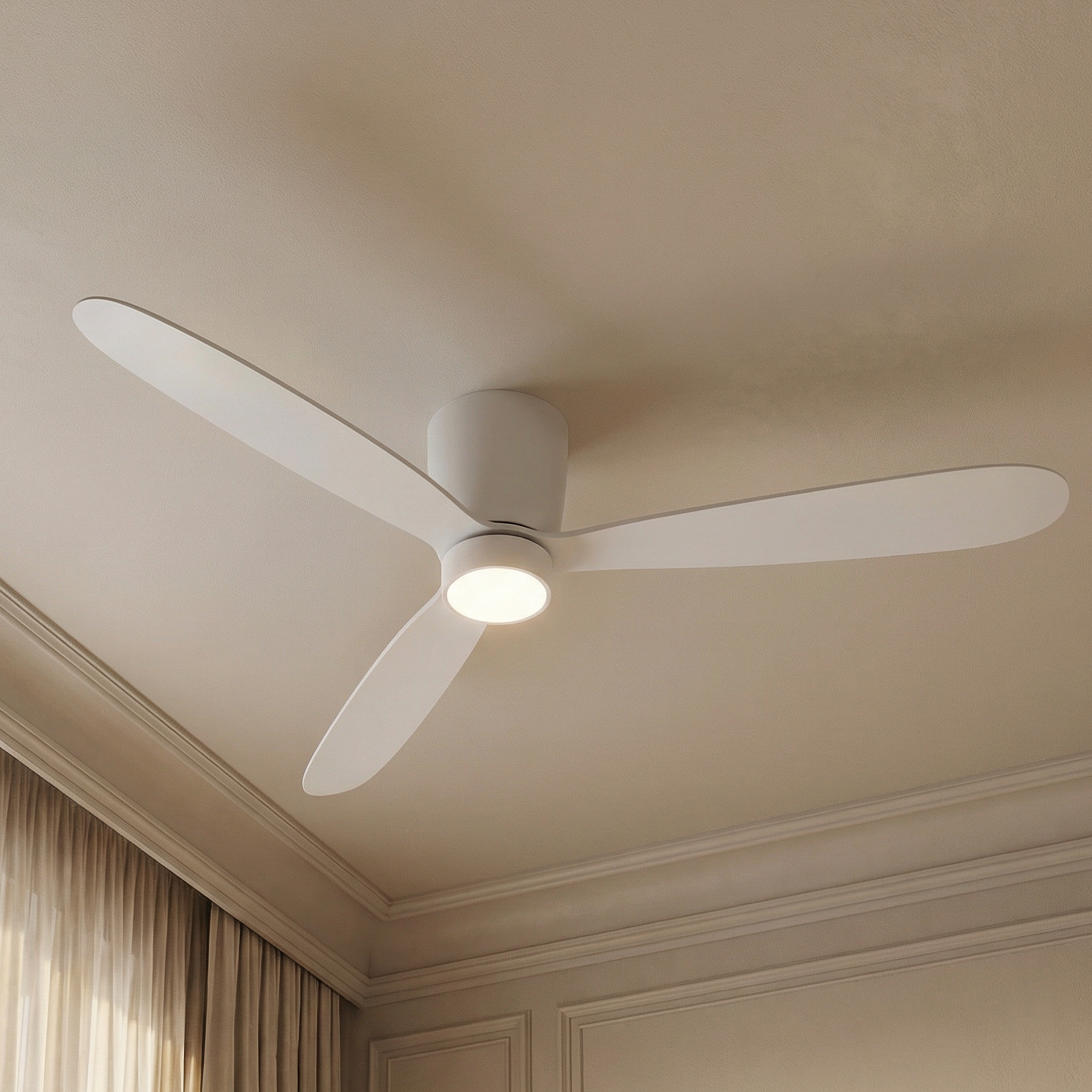 Sirocco 132 cm Ceiling Fan (10–25 m²) – 3 ABS Blades