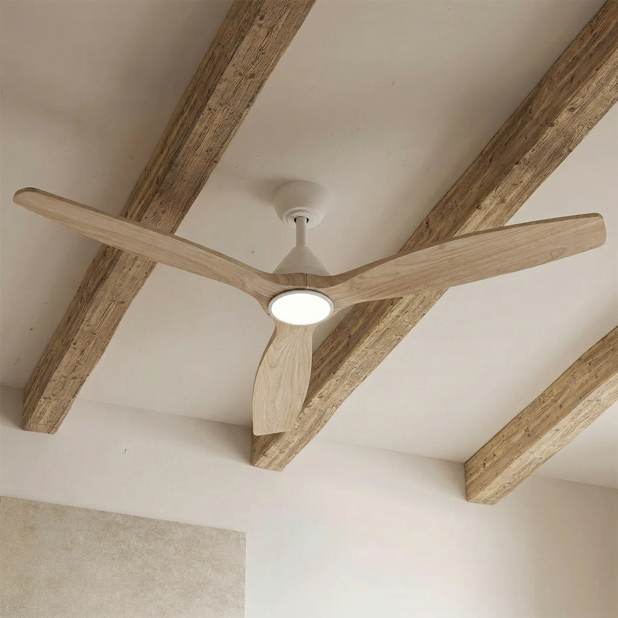 Ventilador de techo Dolomiti de madera (132 cm / 112 cm)