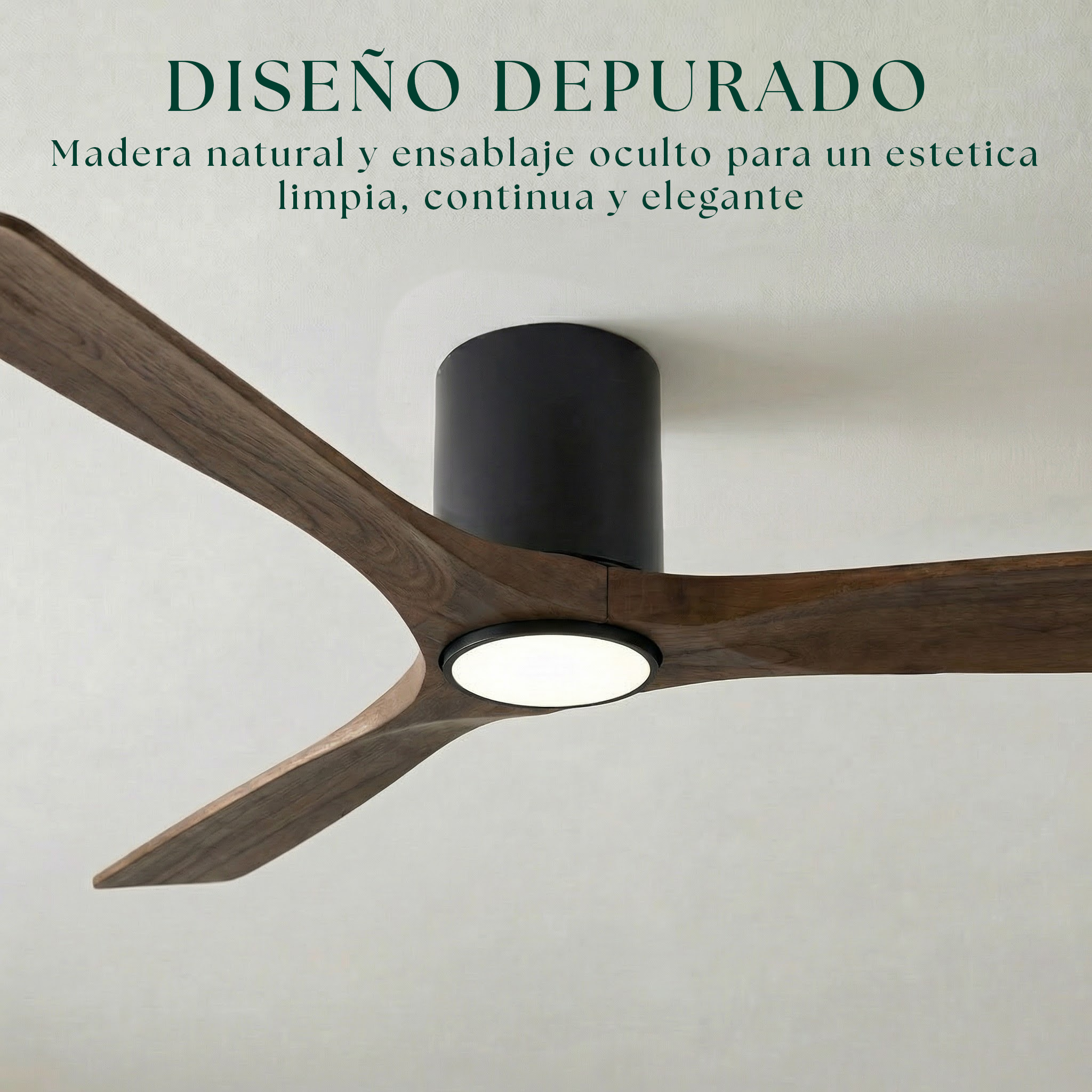 Etoile Wooden Ceiling Fan 132 cm & 112 cm