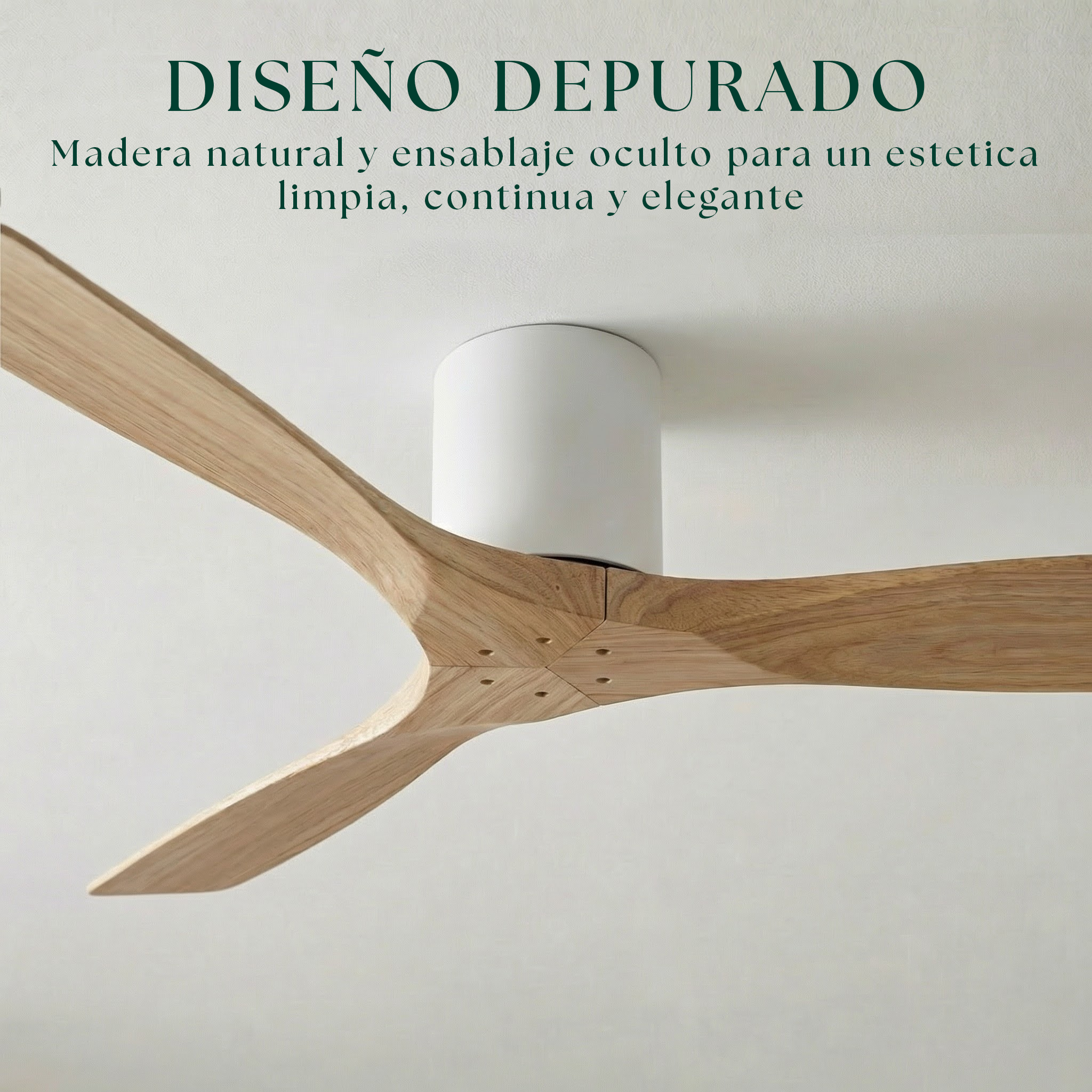 Etoile Wooden Ceiling Fan 132 cm & 112 cm