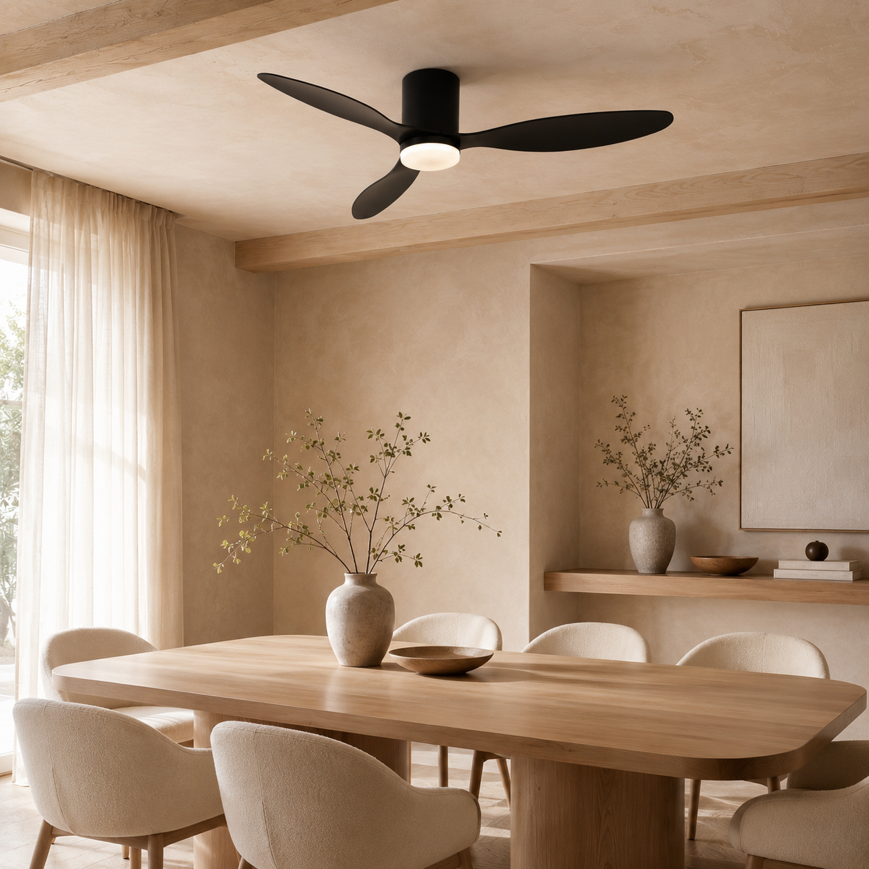 Binibeca 132 cm Ceiling Fan – 3 Blades