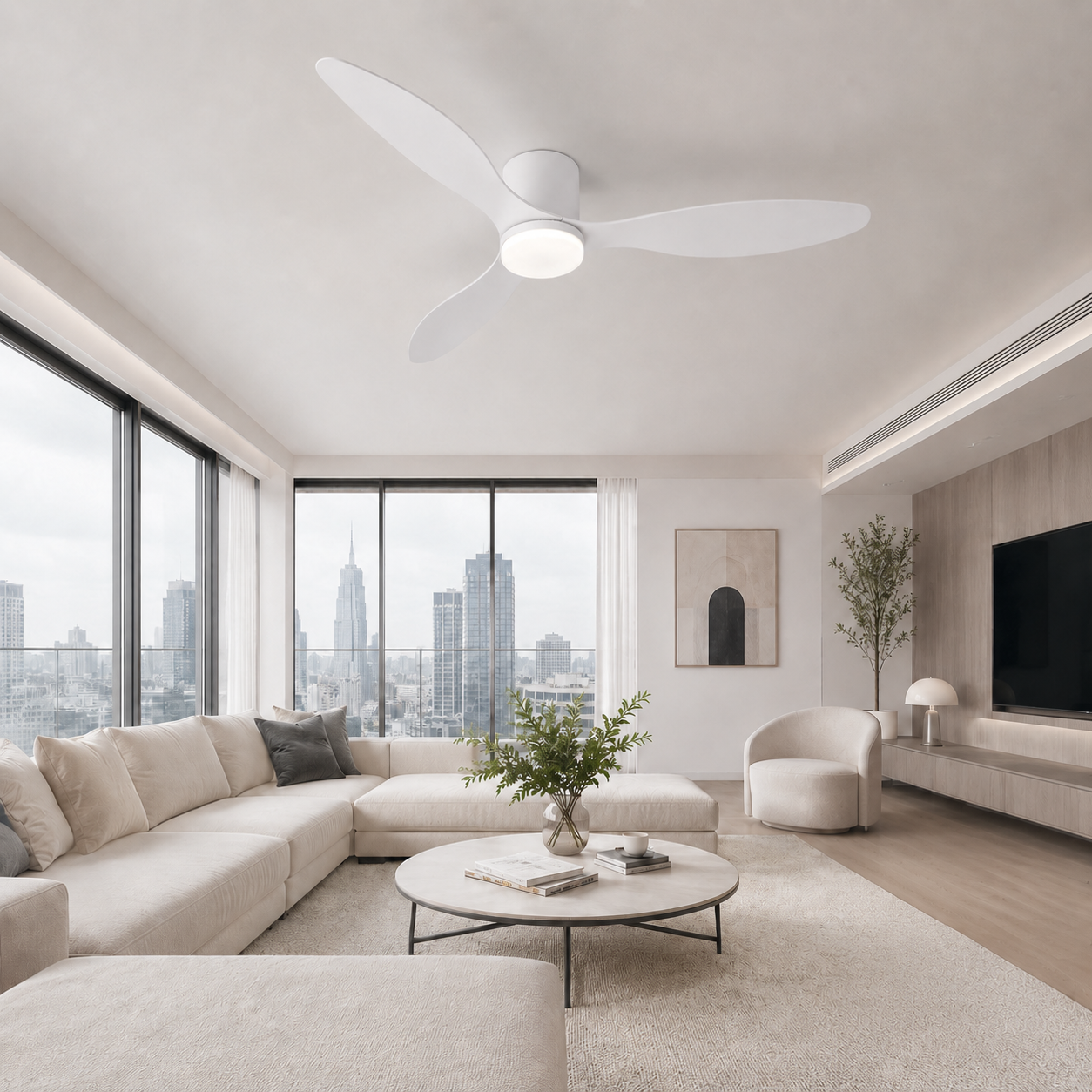 Binibeca 132 cm Ceiling Fan – 3 Blades
