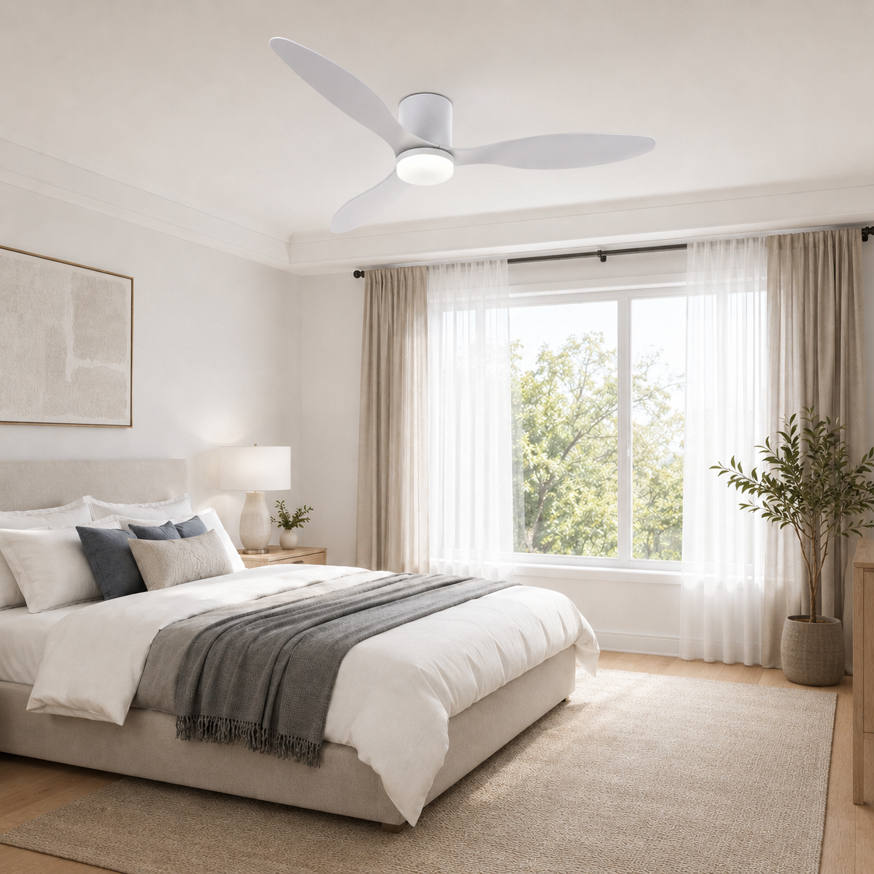 Binibeca 132 cm Ceiling Fan – 3 Blades
