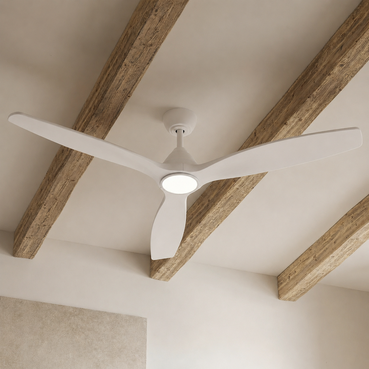 Ventilador de techo Dolomiti de madera (132 cm / 112 cm)