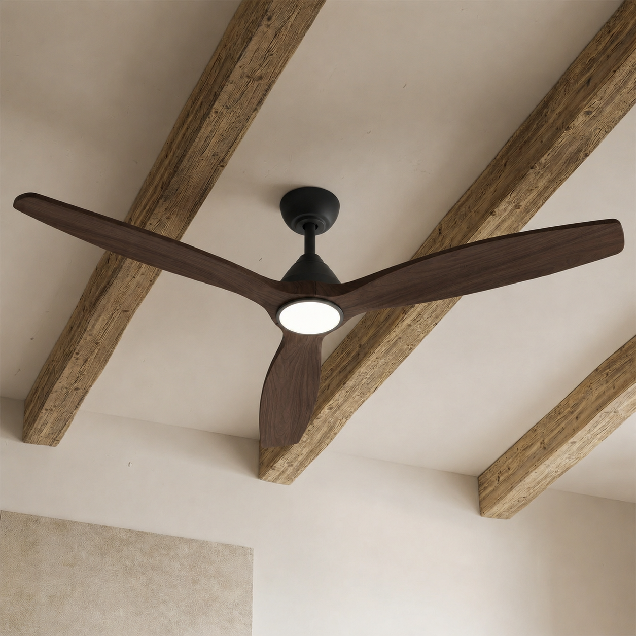 Ventilador de techo Dolomiti de madera (132 cm / 112 cm)