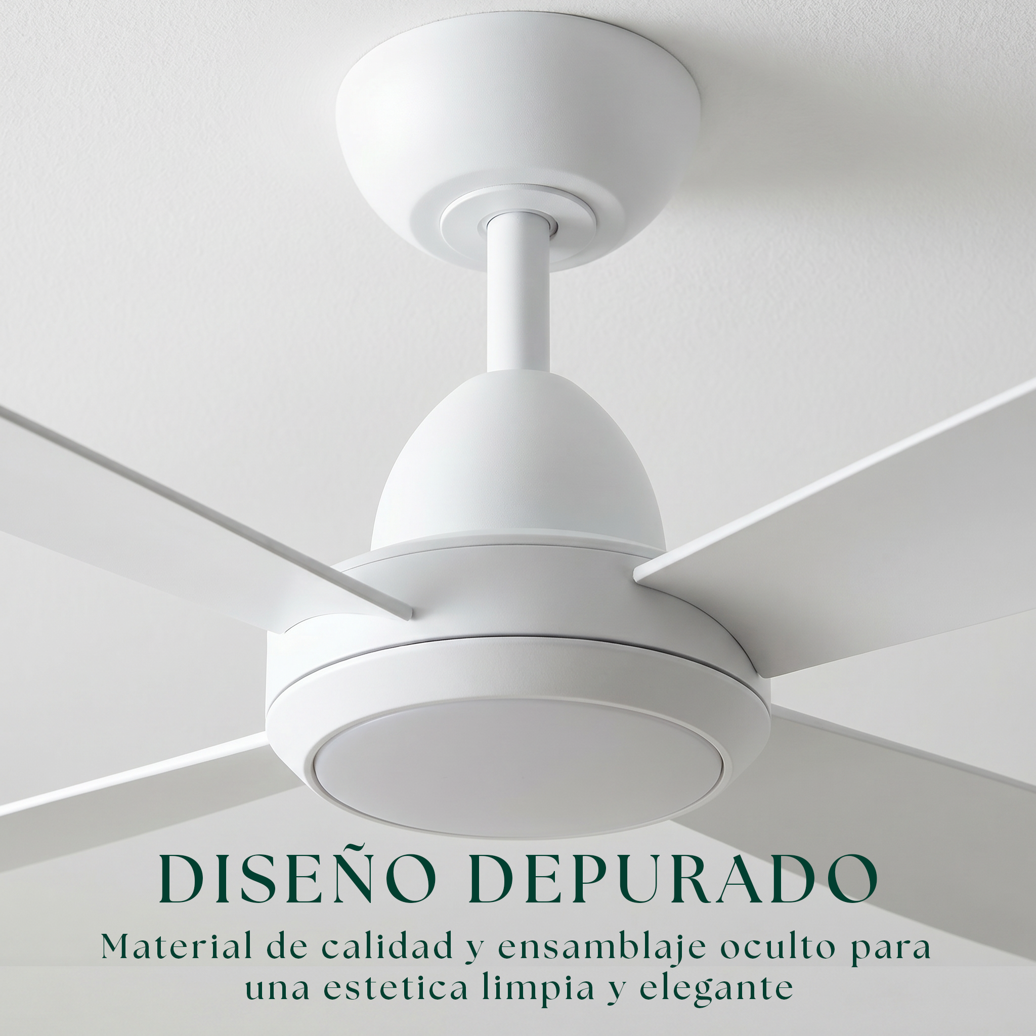 Saona 122 cm Ceiling Fan (7–20 m²) – 4 ABS Blades