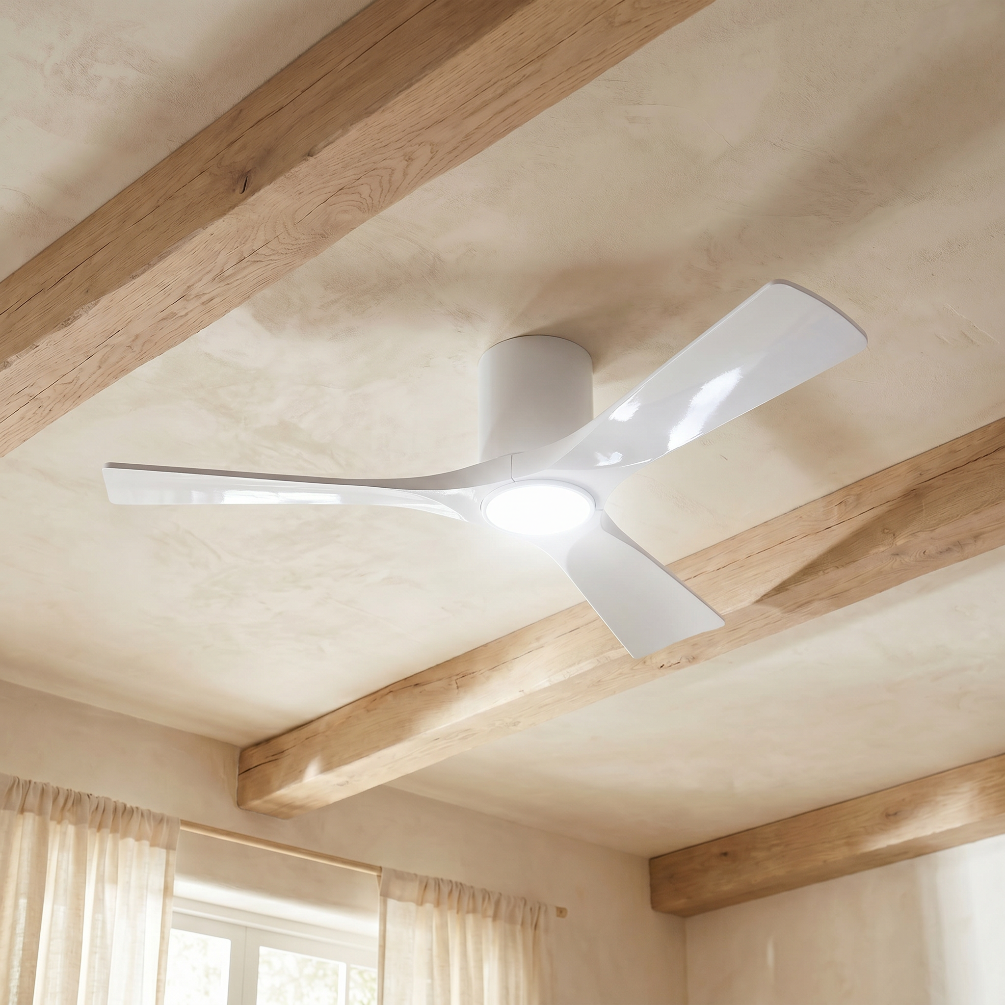 Etoile Wooden Ceiling Fan 132 cm & 112 cm