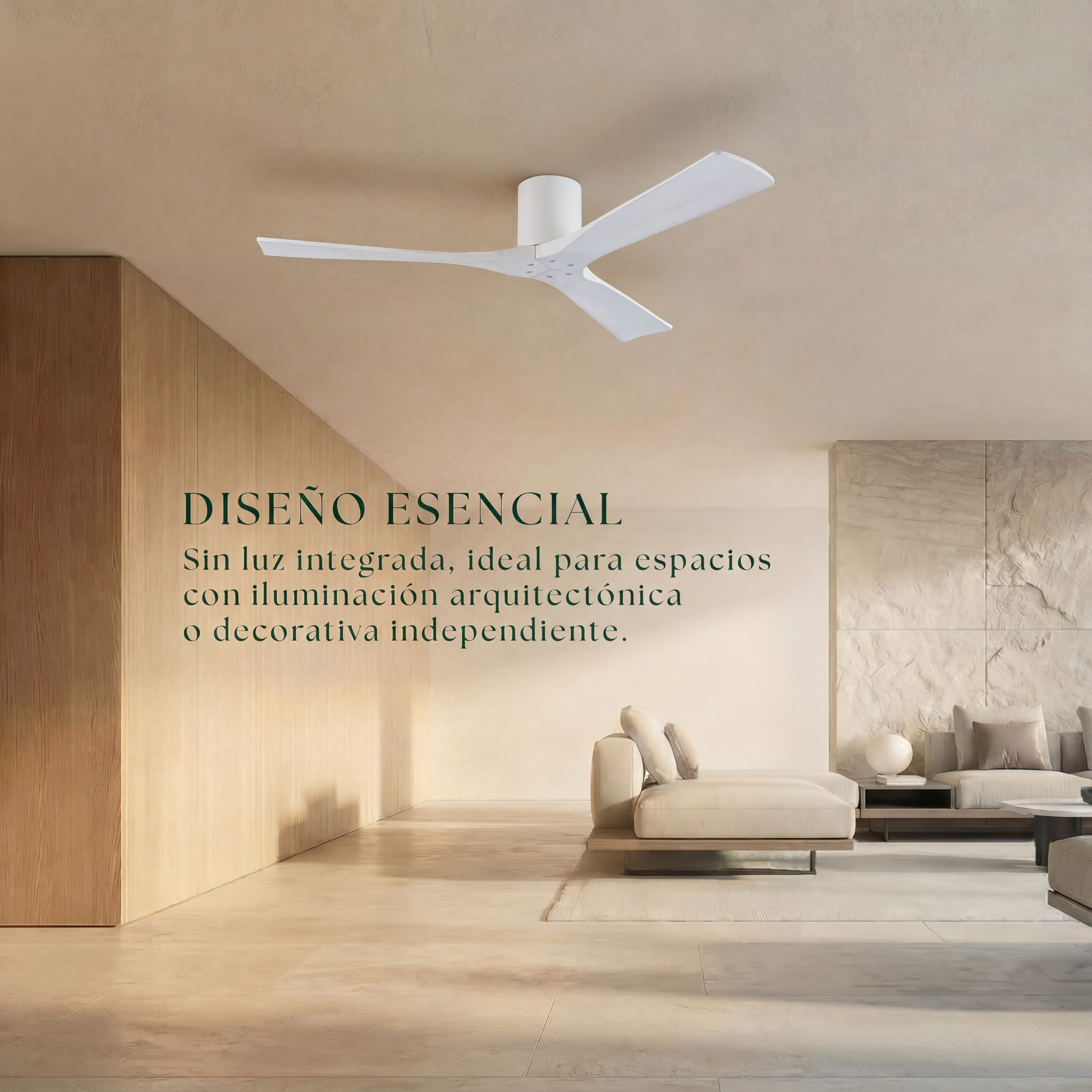 Etoile Wooden Ceiling Fan 132 cm & 112 cm