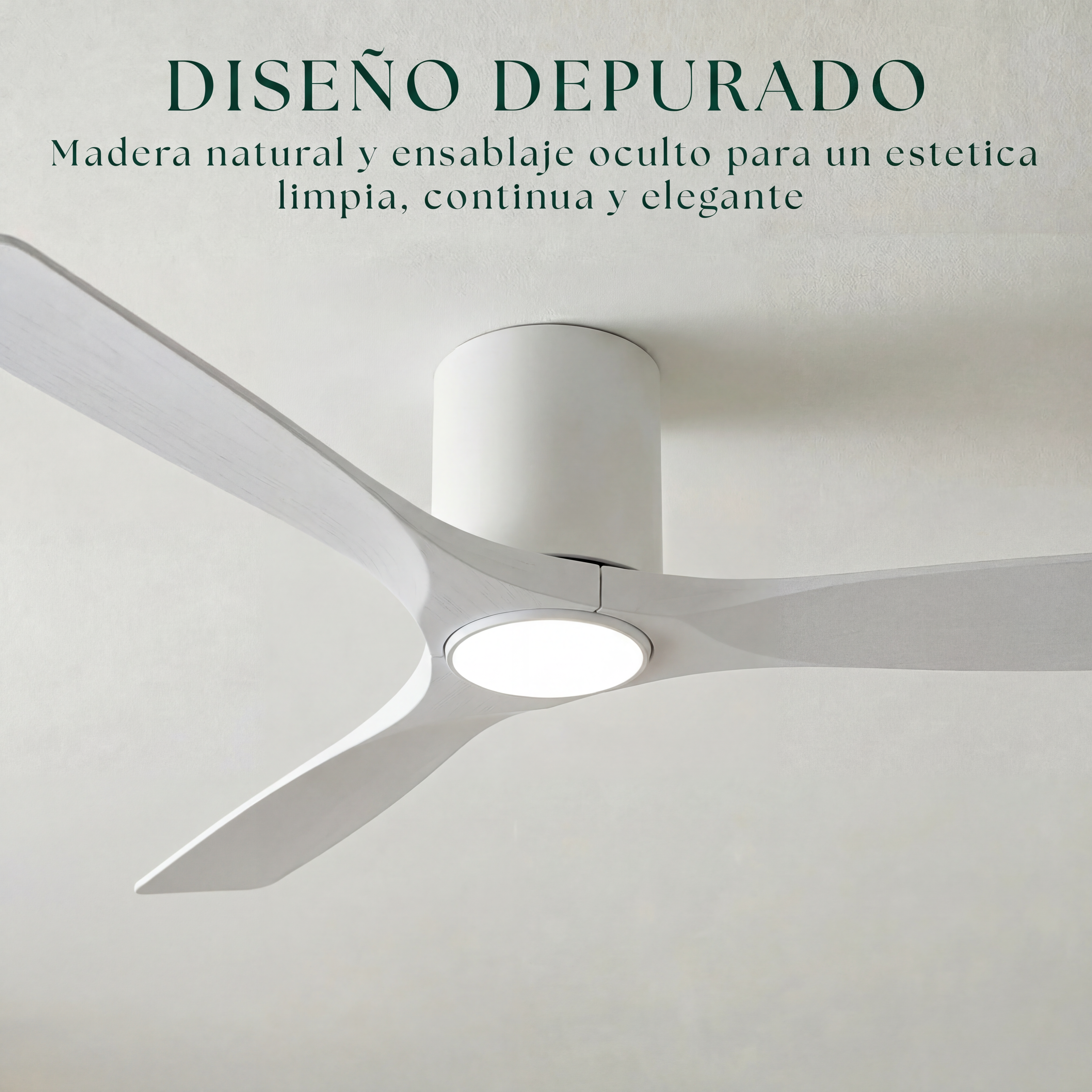 Etoile Wooden Ceiling Fan 132 cm & 112 cm