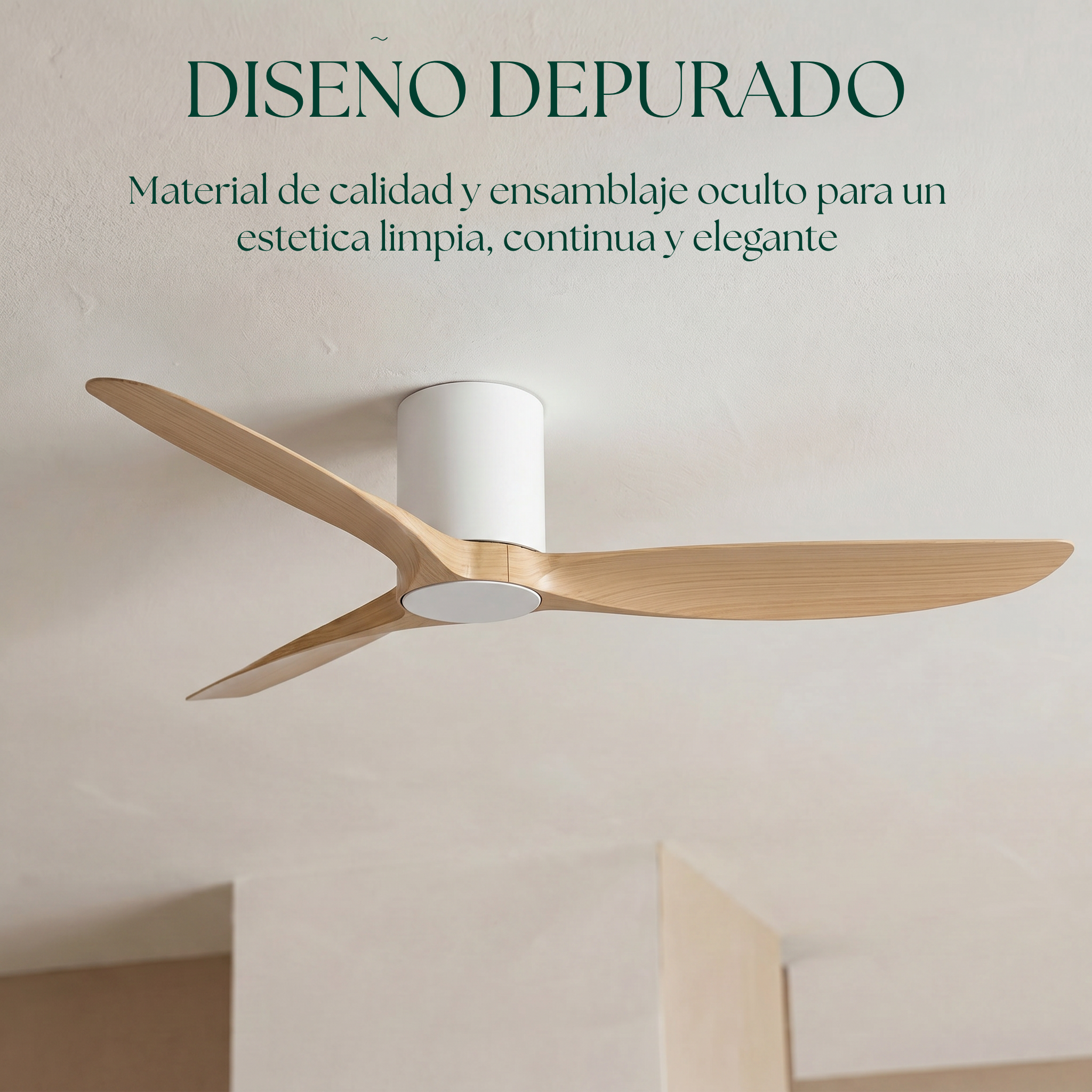 Golfet 132 cm Ceiling Fan (10–20 m²) – 3 ABS Blades