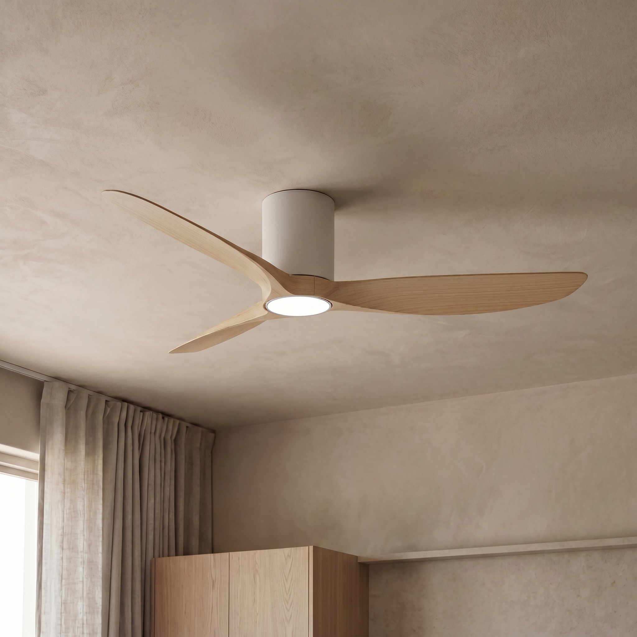 Golfet 132 cm Ceiling Fan (10–20 m²) – 3 ABS Blades