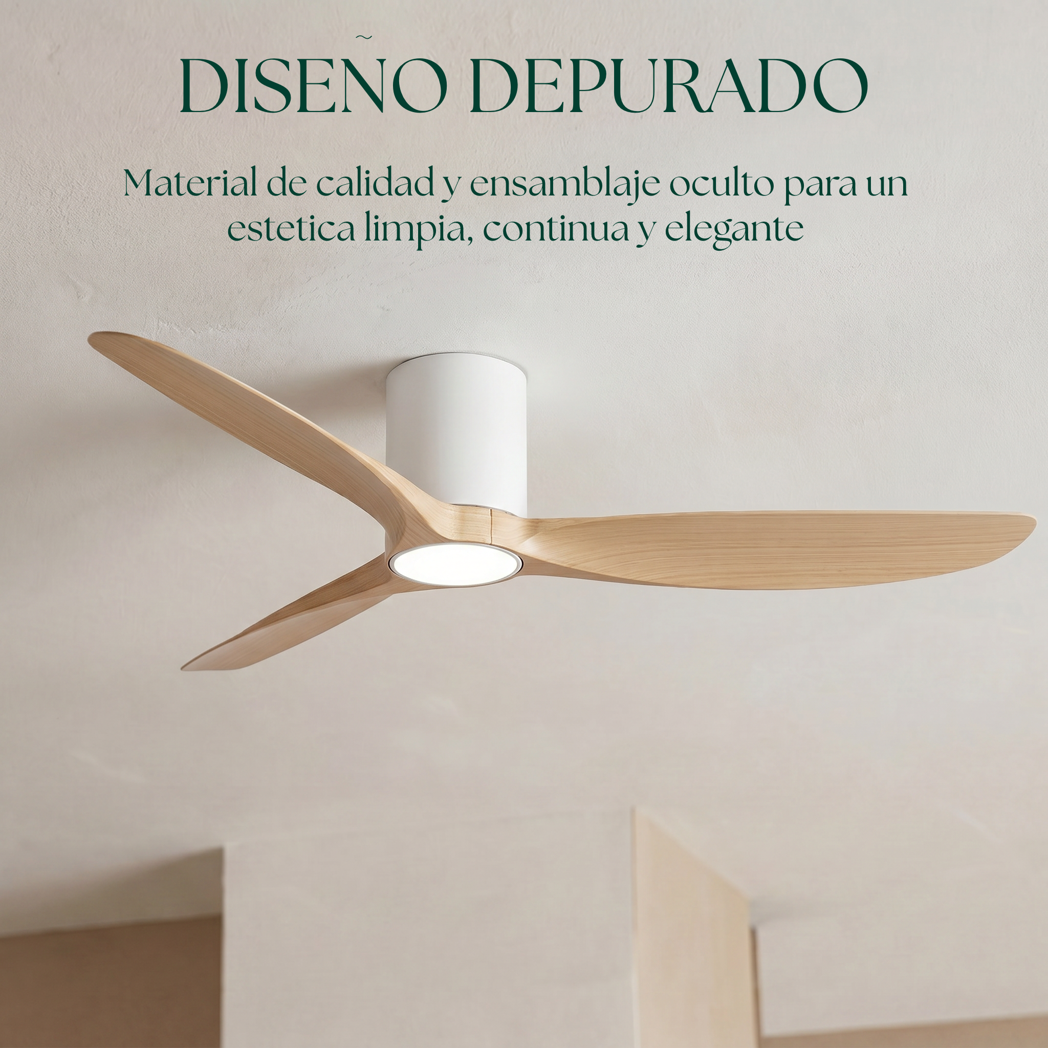 Golfet 132 cm Ceiling Fan (10–20 m²) – 3 ABS Blades