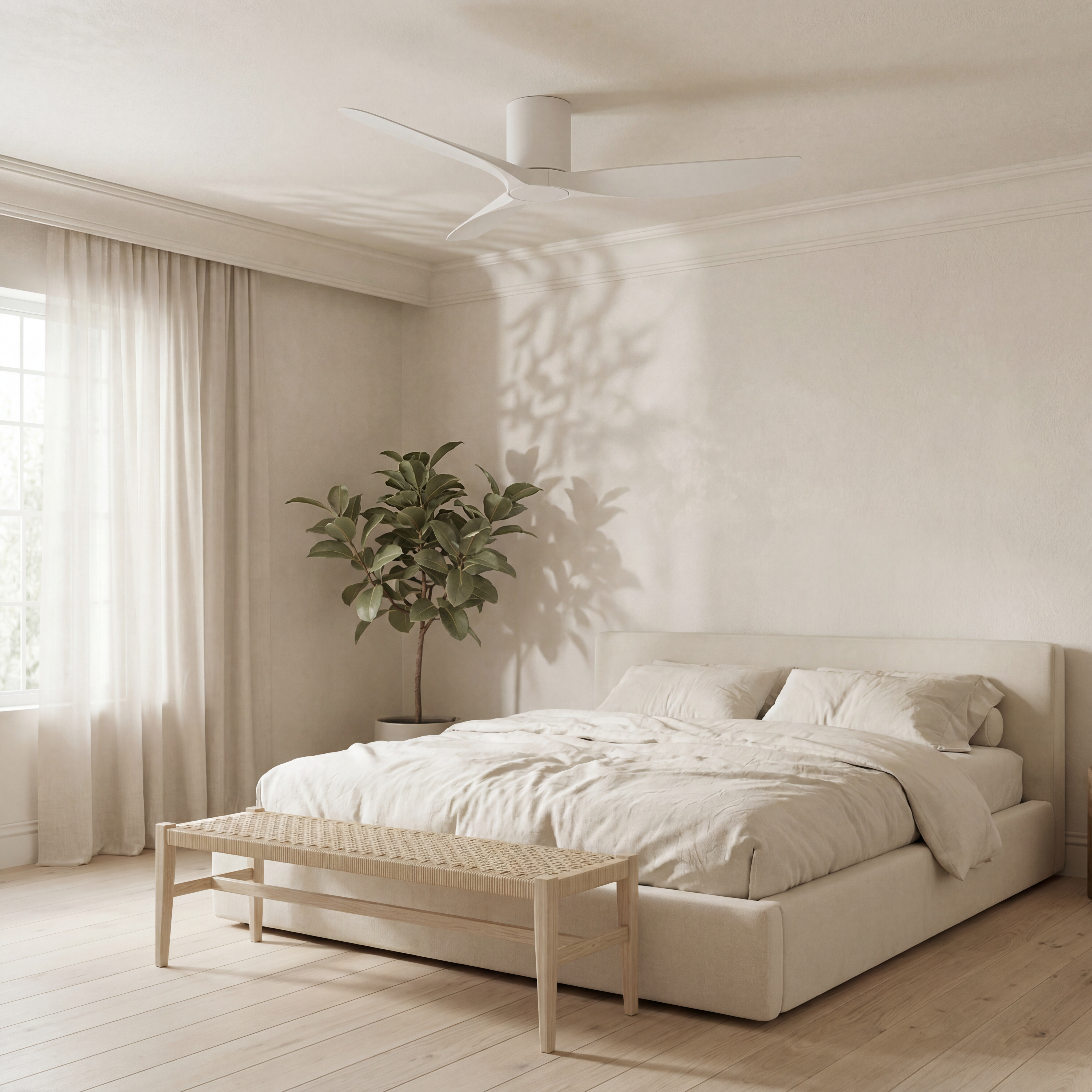 Golfet 132 cm Ceiling Fan (10–20 m²) – 3 ABS Blades