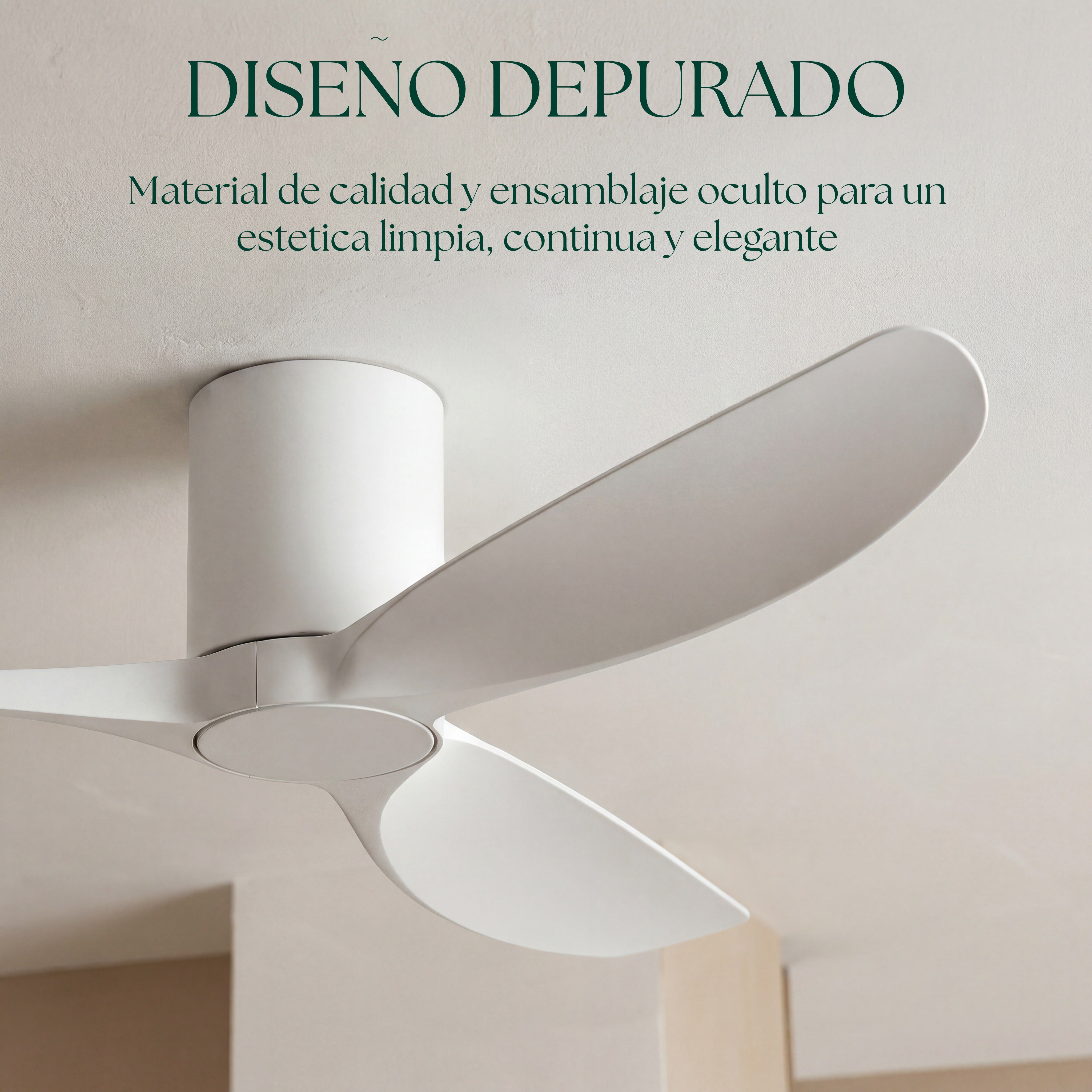 Golfet 132 cm Ceiling Fan (10–20 m²) – 3 ABS Blades