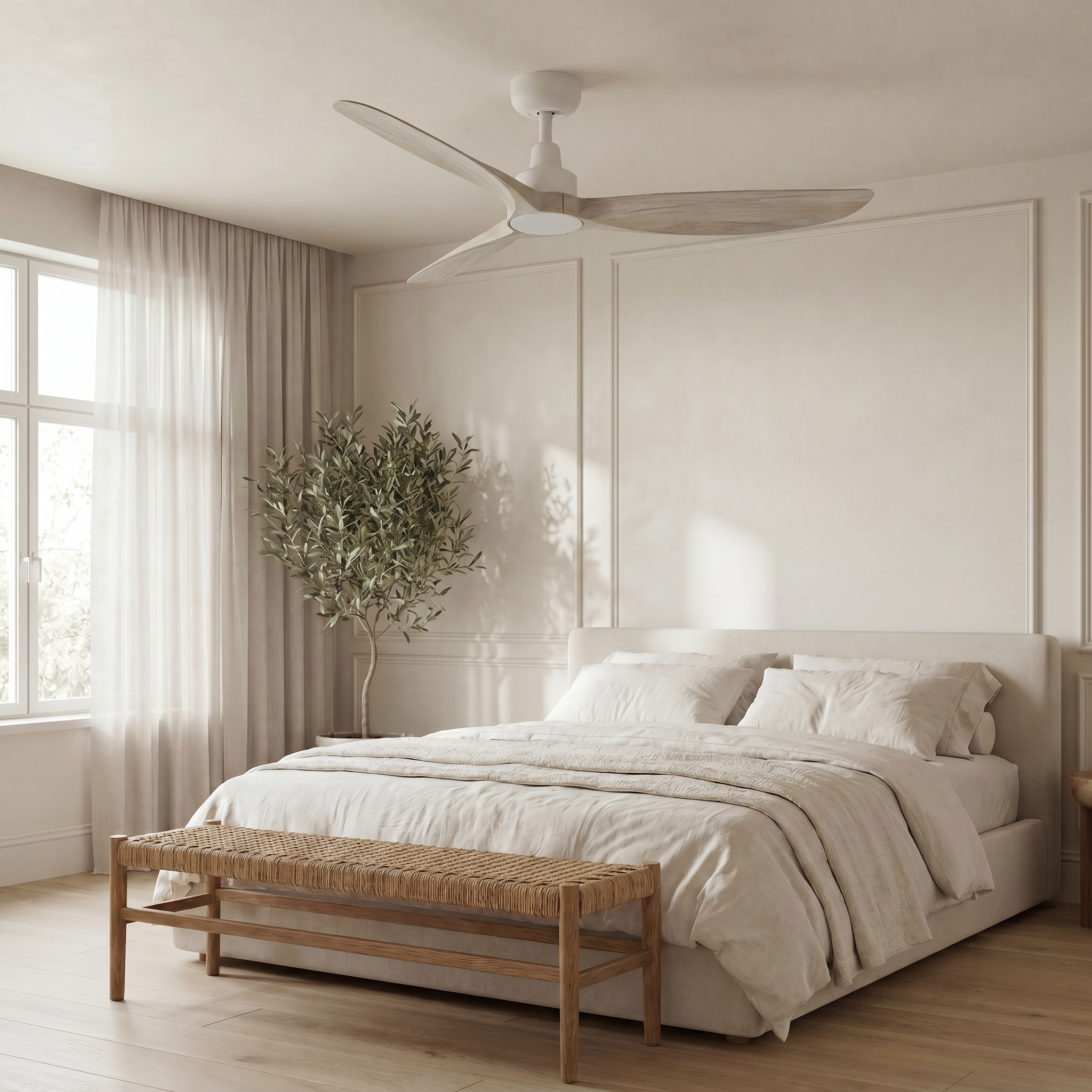 Marea 132 cm Ceiling Fan (10–25 m²) – 3 ABS Blades