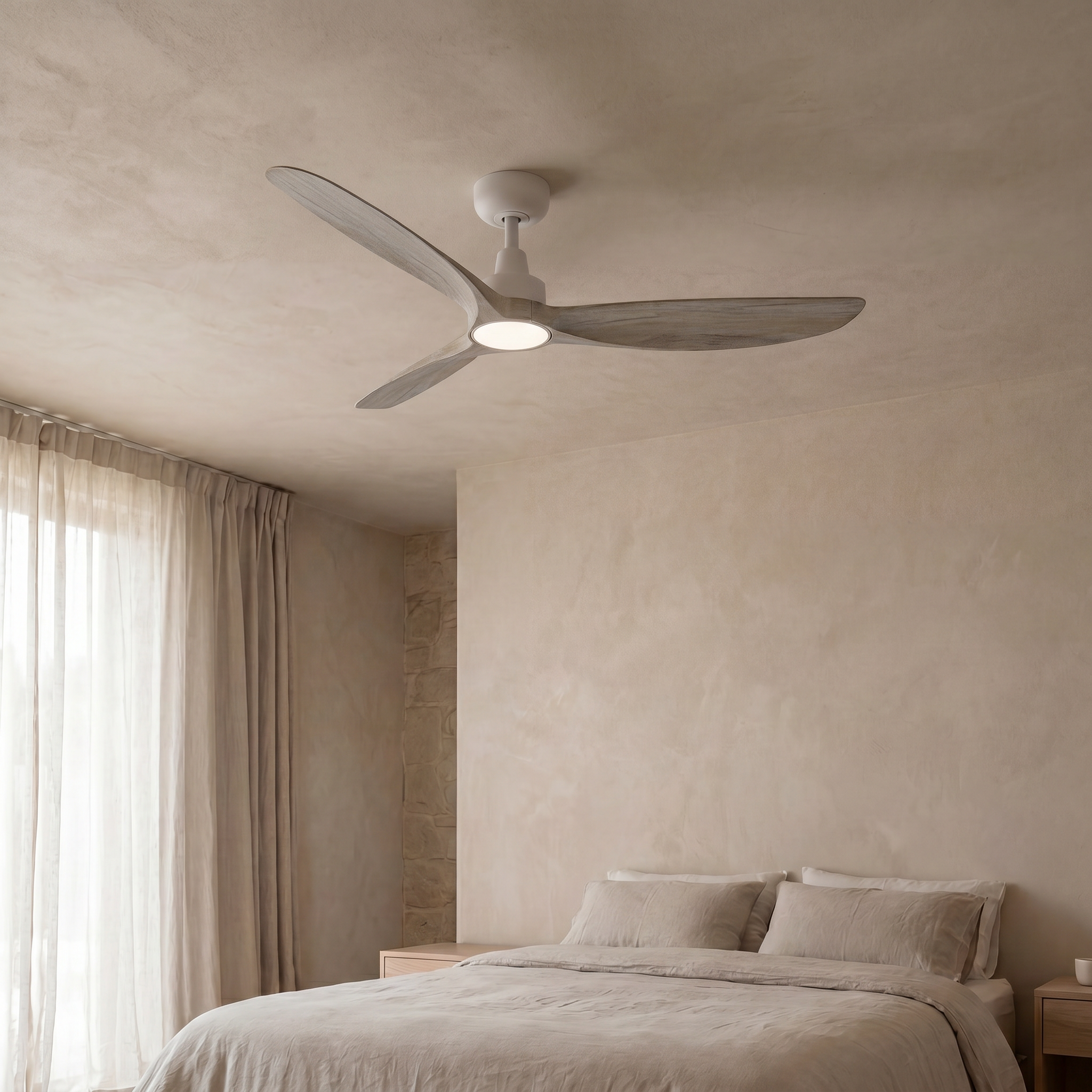 Marea 132 cm Ceiling Fan (10–25 m²) – 3 ABS Blades