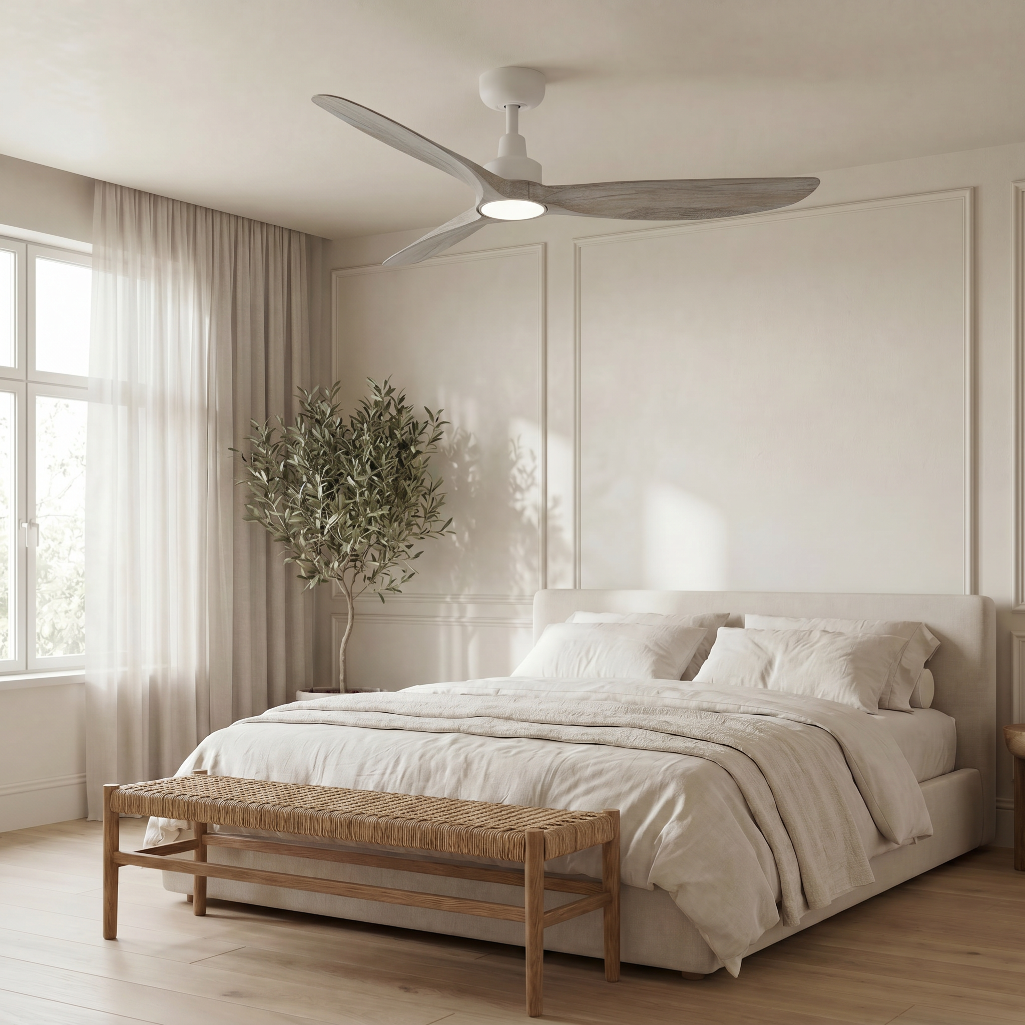 Marea 132 cm Ceiling Fan (10–25 m²) – 3 ABS Blades