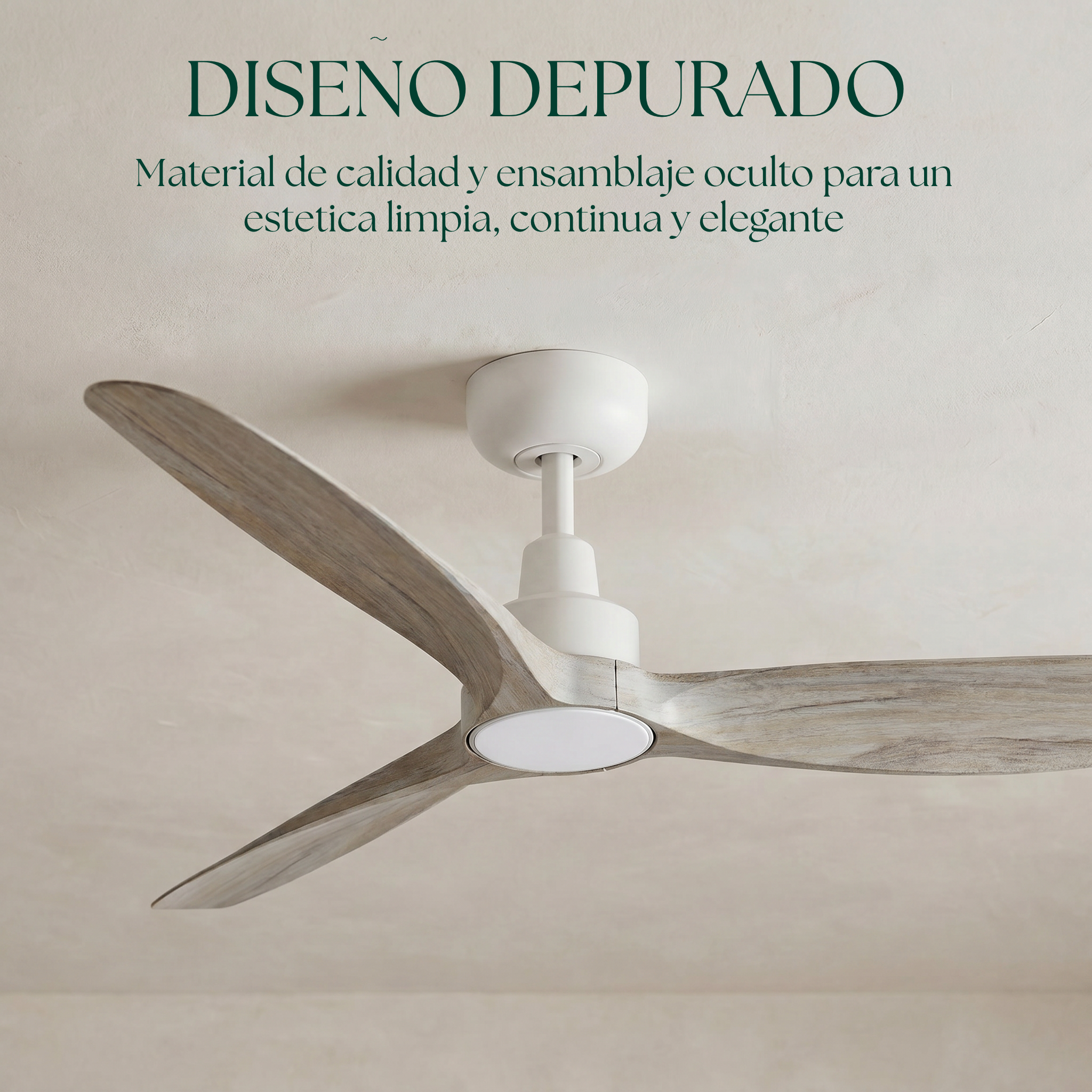 Marea 132 cm Ceiling Fan (10–25 m²) – 3 ABS Blades