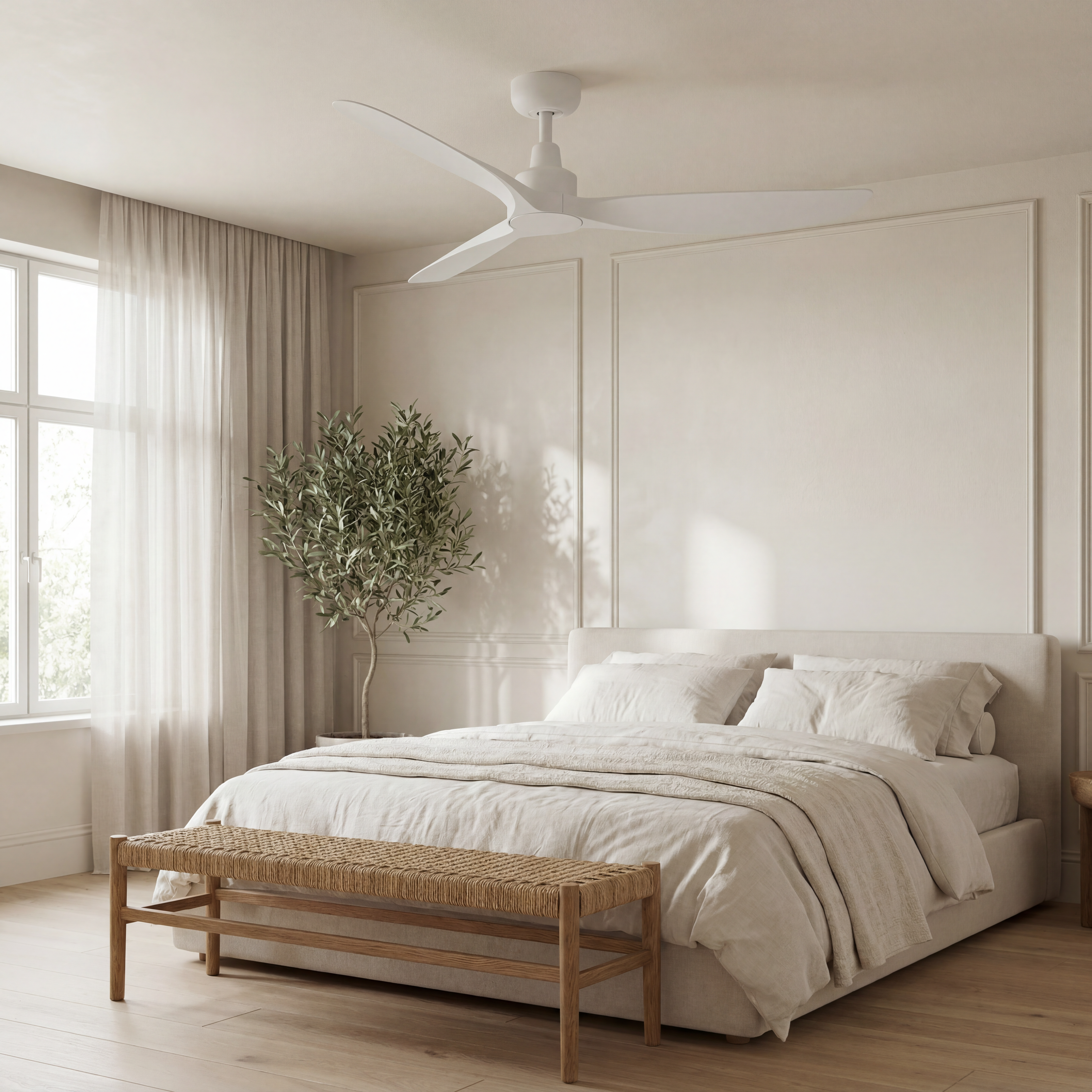 Marea 132 cm Ceiling Fan (10–25 m²) – 3 ABS Blades