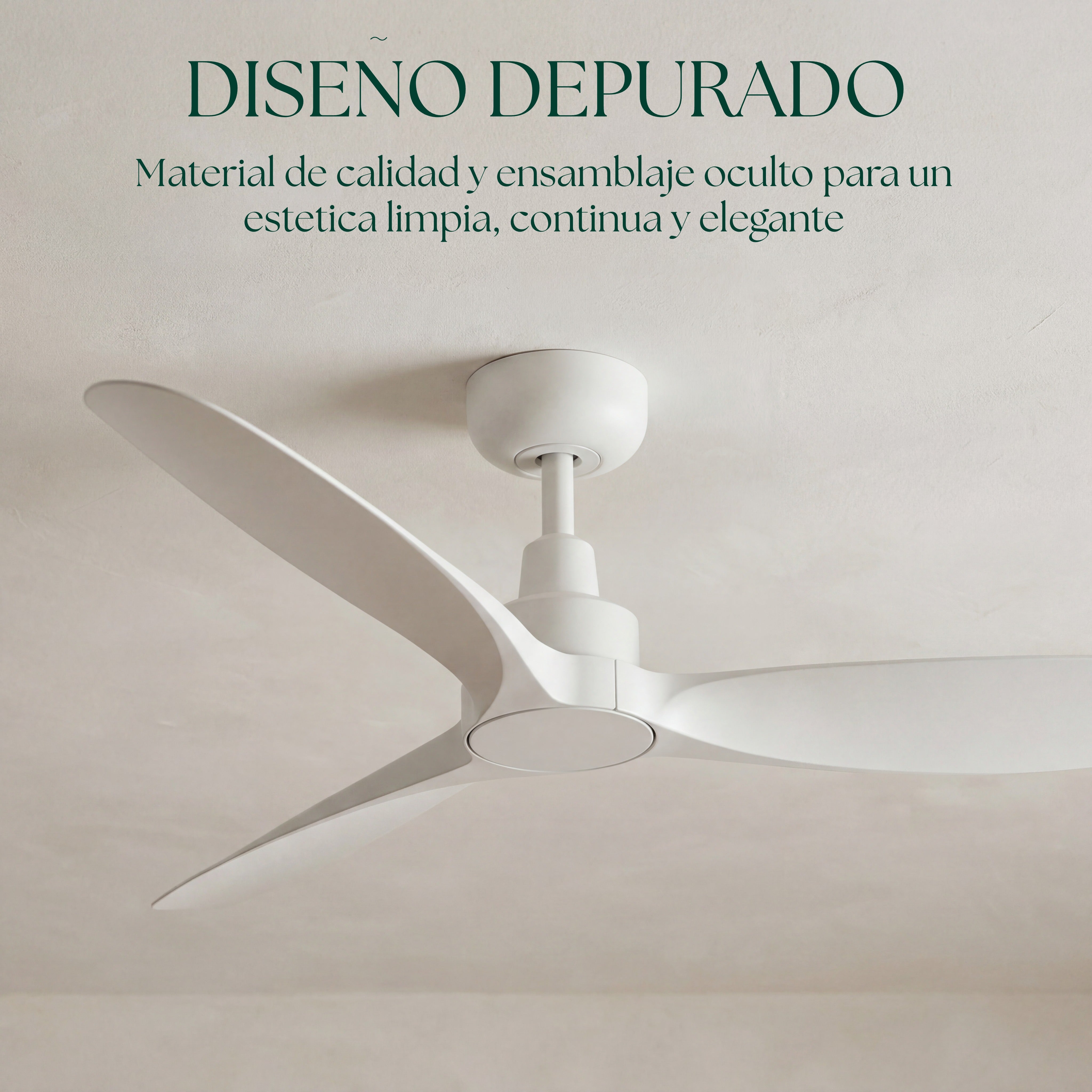 Marea 132 cm Ceiling Fan (10–25 m²) – 3 ABS Blades