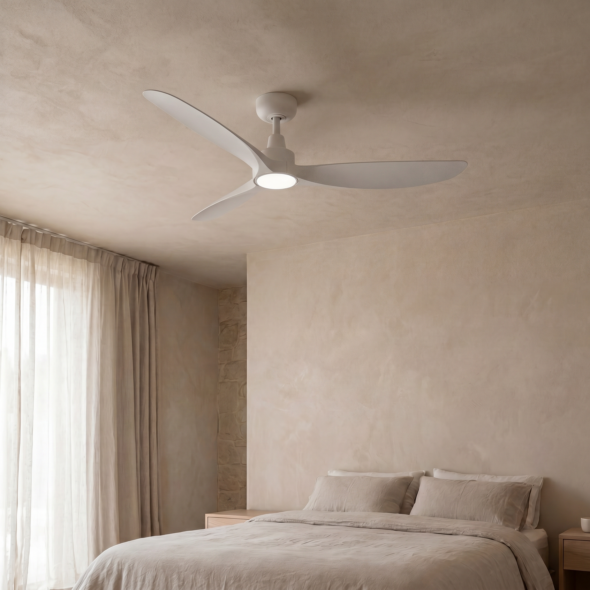 Marea 132 cm Ceiling Fan (10–25 m²) – 3 ABS Blades