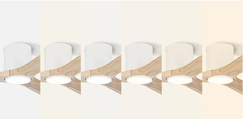 Crea la atmósfera perfecta:
el ventilador con luz LED
más regulable del mercado.