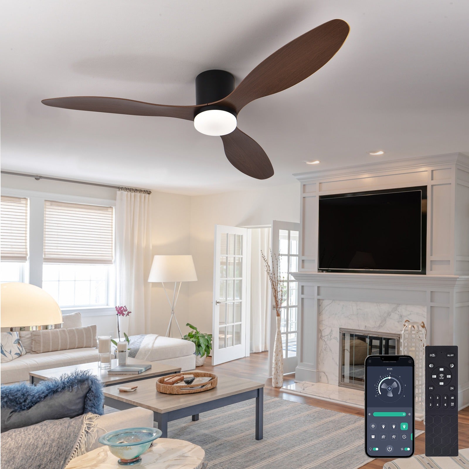 Binibeca 132 cm Ceiling Fan – 3 Blades